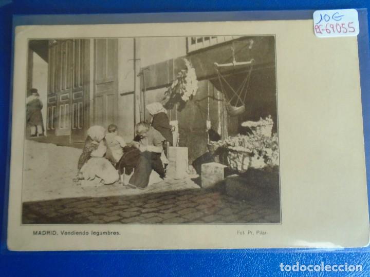 Postales: (PS-69055)POSTAL DE MADRID-VENDIENDO LEGUMBRES.FOTO PILAR