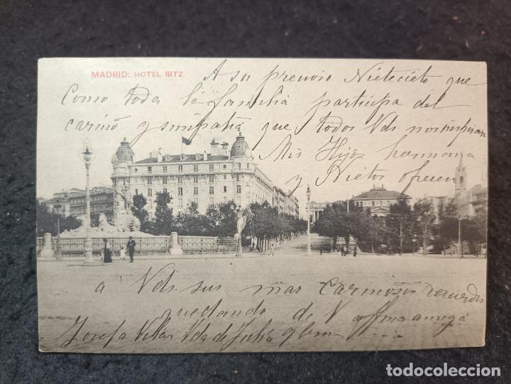 Postkarten: MADRID-HOTEL RITZ-POSTAL ANTIGUA-(92.623)