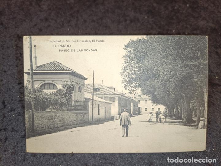 Postkarten: EL PARDO-PASEO DE LAS FONDAS-MARCOS GONZALEZ-HAUSER Y MENET-POSTAL ANTIGUA-(92.762)