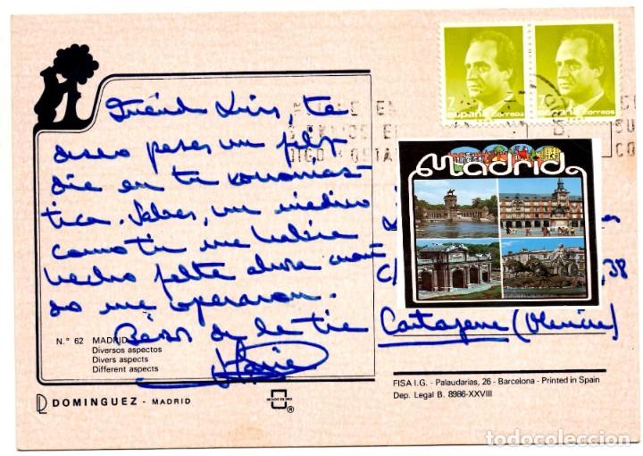 Postales: POSTAL DE MADRID (CIRCULADA) - Foto 2