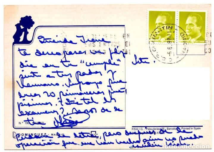 Postales: POSTAL DE MADRID (CIRCULADA) - Foto 2