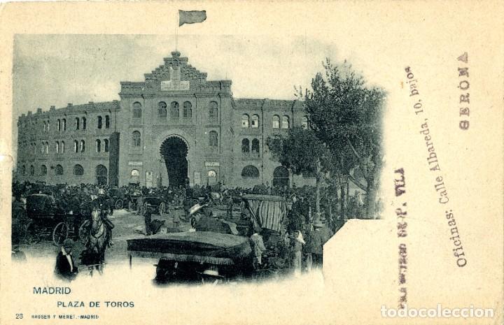 Postales: Madrid. Plaza de toros - Foto 1