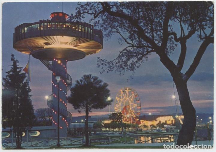 Postales: N&ordm; 409-MADRID. Parque de atracciones. Escrita en 1975. ED. POSTALES ALCAL&Aacute;