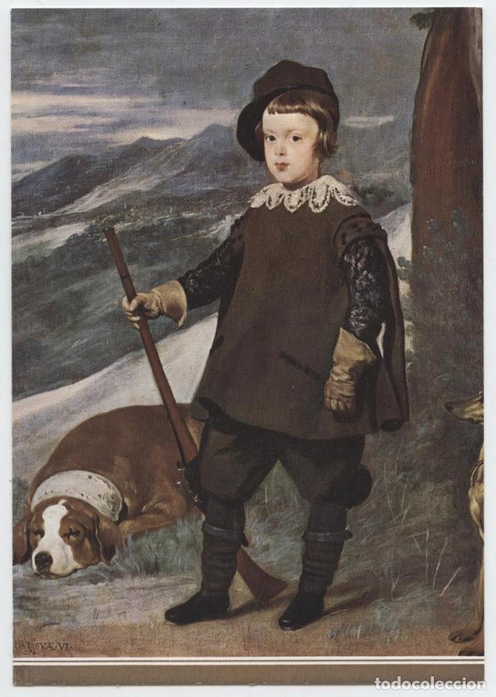 Postales: N&ordm; 84-MADRID. Museo del Prado. Vel&aacute;zquez. Pr&iacute;ncipe Baltasar Carlos. Sin circular. ED. DOM&Iacute;NGUEZ