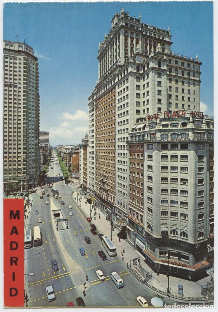 Postales: N&ordm; 116-MADRID. Plaza de Espa&ntilde;a. Sin circular. ED. BERGAS