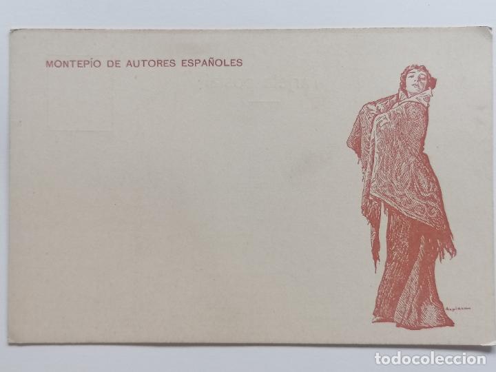 Postkarten: POSTAL MONTEPIO DE AUTORES ESPA&Ntilde;OLES
