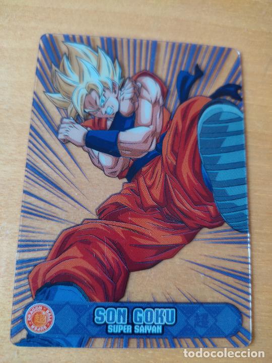 Postales: SON GOKU SUPER SAIYAN 42 DRAGON BALL SUPER 2021 TRADING CARD VER FOTOS