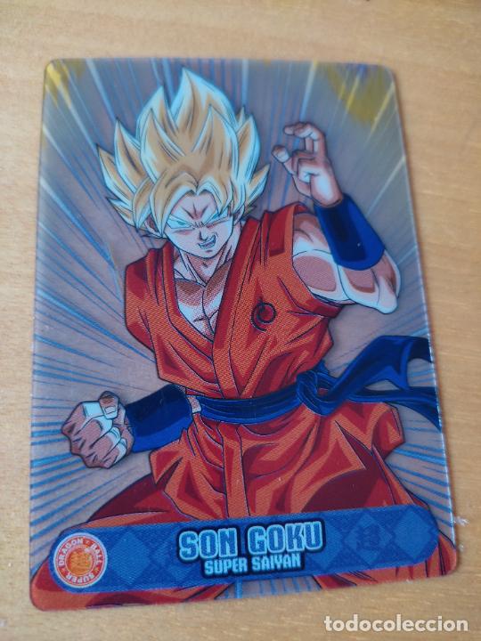 Postales: SON GOKU SUPER SAIYAN 43 DRAGON BALL SUPER 2021 TRADING CARD VER FOTOS