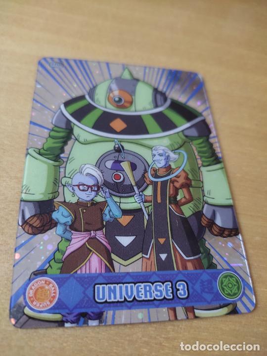 Postales: UNIVERSE 3 90 DRAGON BALL SUPER 2021 TRADING CARD VER FOTOS JUGADA