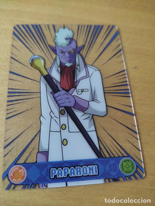 Postales: PAPARONI 95 DRAGON BALL SUPER 2021 TRADING CARD VER FOTOS JUGADA