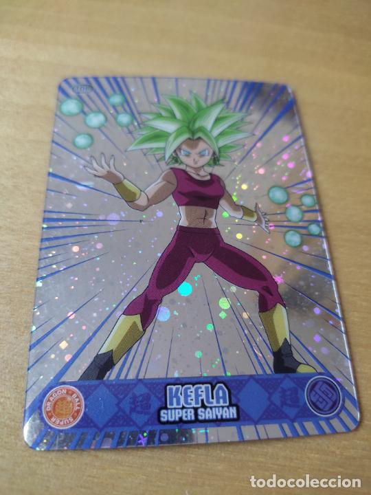 Postales: KEFLA SAIYAN 123 DRAGON BALL SUPER 2021 TRADING CARD VER FOTOS JUGADA