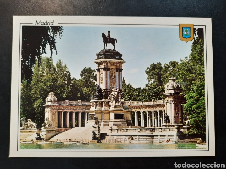Postales: Postal de parque del Retiro (Madrid) - Foto 1