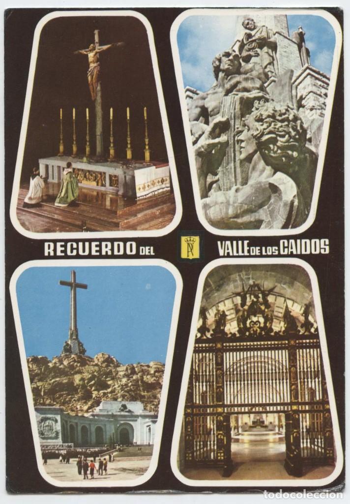 Postcards: N&ordm; 46-MADRID. Santa Cruz del Valle de los Ca&iacute;dos. Altar Mayor. Figura San...ED. PATRIMONIO NACIONAL