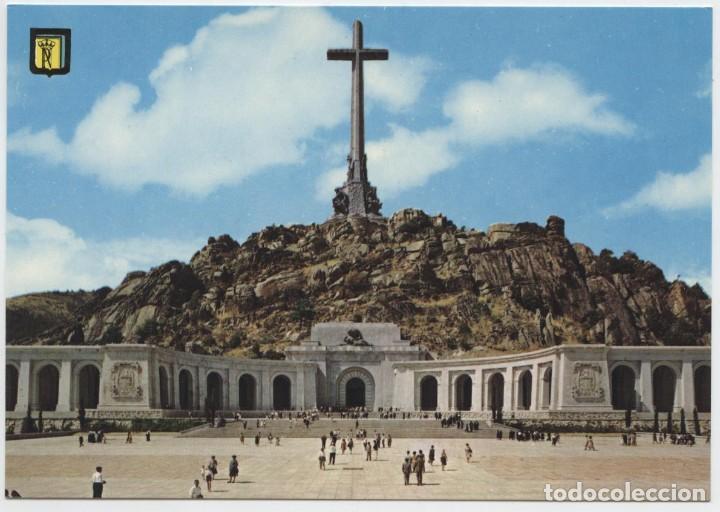 Postkarten: N&ordm; 40-MADRID. Santa Cruz del Valle de los Ca&iacute;dos. Explanada y... Sin circular. ED. PAT. NACIONAL