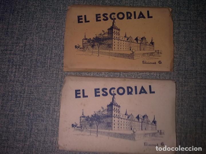 Postales: LIBRITOS DE POSTALES 1 Y 2 DE EL ESCORIAL - Foto 1