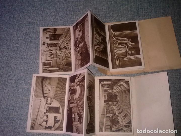Postales: LIBRITOS DE POSTALES 1 Y 2 DE EL ESCORIAL - Foto 3