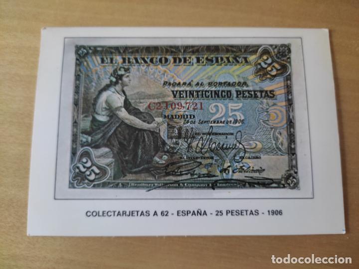 Postkarten: COLECTARJETAS A 62 ESPA&Ntilde;A 25 PESETAS 1906 ED EUROHOBBY LA MANGA MAR MENOR