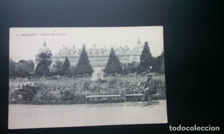 Postales: ARANJUEZ POSTAL ANTIGUA , BLANCO Y NEGRO - Foto 2