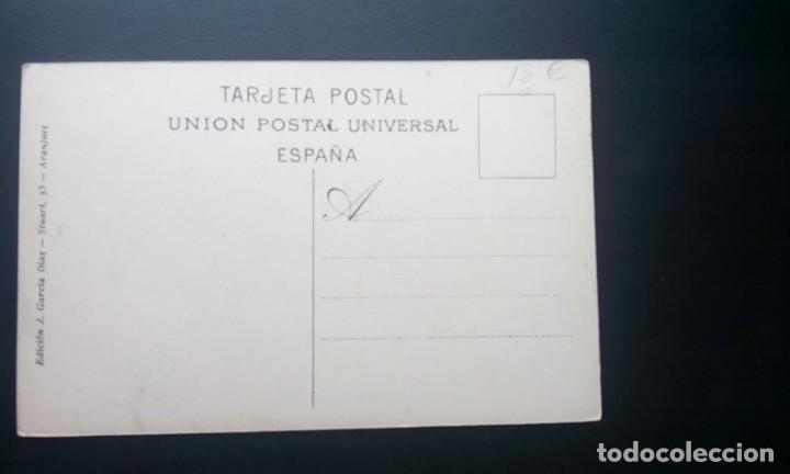 Postales: ARANJUEZ POSTAL ANTIGUA , BLANCO Y NEGRO - Foto 3