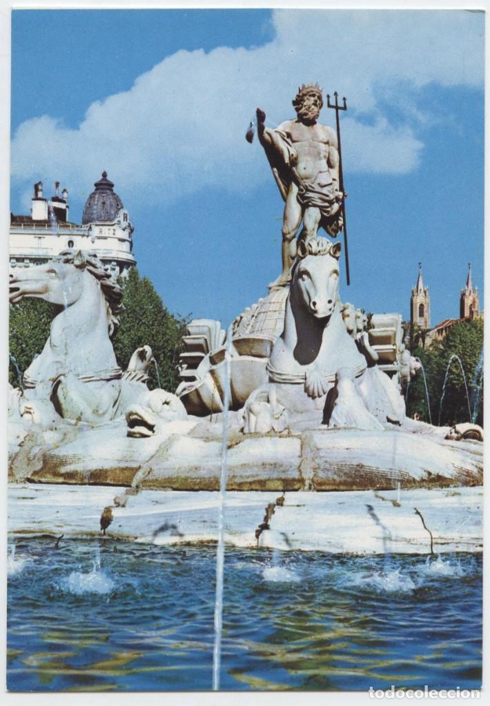 Postkarten: N&ordm; 309-MADRID. Fuente de Neptuno. Sin circular. ED. J.L. GALLEGOS