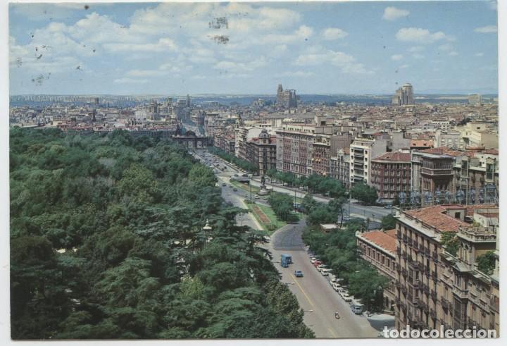 Postkarten: N&ordm; 242-MADRID. Vista parcial. Circulada en 1977. ED-FO GALLEGOS