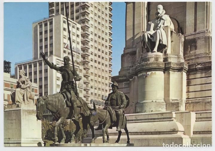 Postkarten: N&ordm; 273-MADRID. Plaza Espa&ntilde;a. Publicidad restaurante NELSON'S. Sin circular. ED. J.L.G.