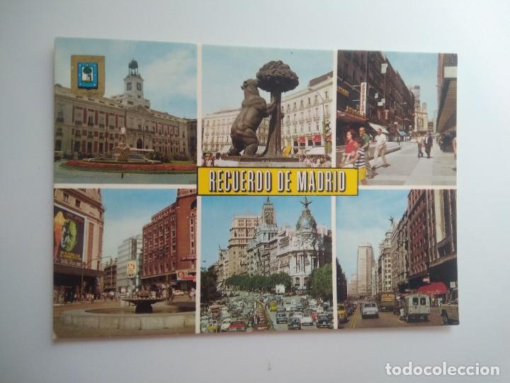 Postales: Postal recuerdo de Madrid - Foto 1