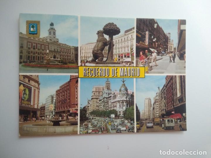 Postales: Postal recuerdo de Madrid - Foto 2