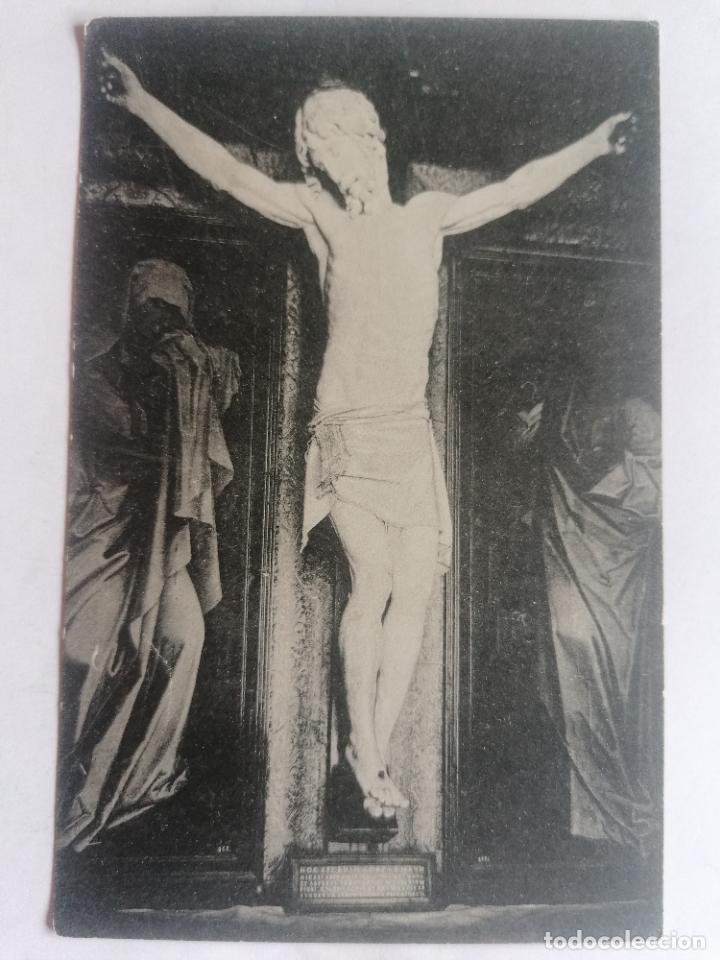 Postales: POSTAL MONASTERIO DEL ESCORIAL, NUESTRO SE&Ntilde;OR CRUCIFICADO
