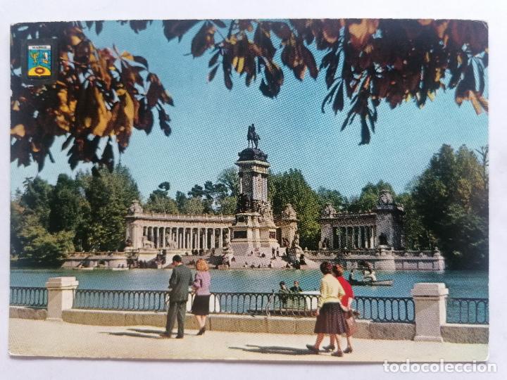 Postales: POSTAL MADRID, PARQUE DEL RETIRO, ESTANQUE - Foto 1