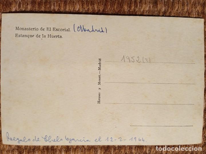 Postales: MONASTERIO DE EL ESCORIAL - MADRID - HAUSER Y MENET - Foto 2