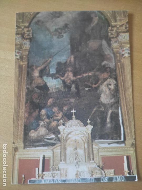 Postales: FUENTE EL SAZ MADRID RETABLO ALTAR MAYOR S ED SC