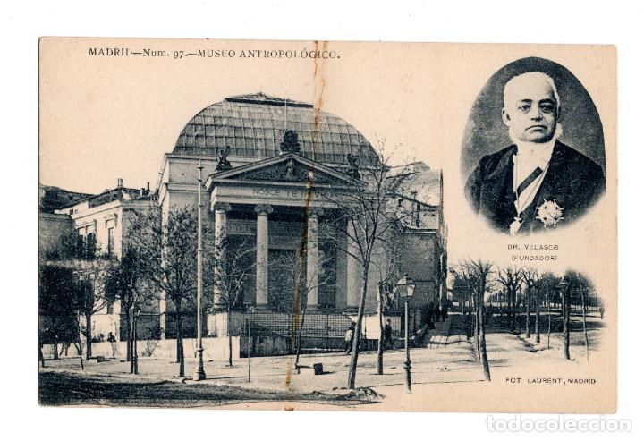 Postales: MADRID.- MUSEO ANTROPOL&Oacute;GICO. - Foto 1