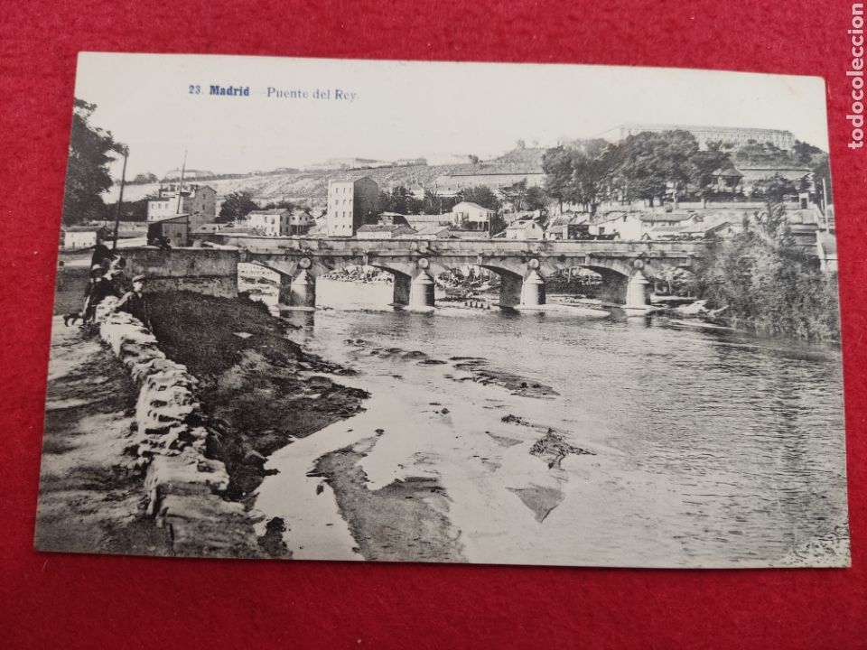 Postales: Postal Madrid Puente del rey - Foto 1