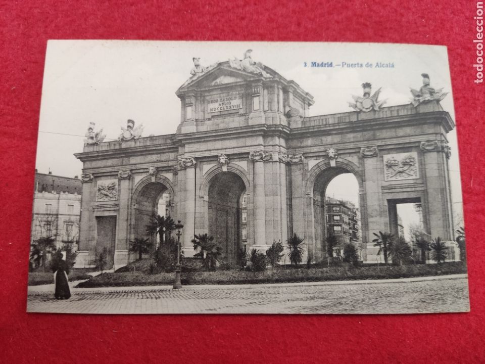 Postales: Postal Madrid, puerta de Alcal&aacute; - Foto 1