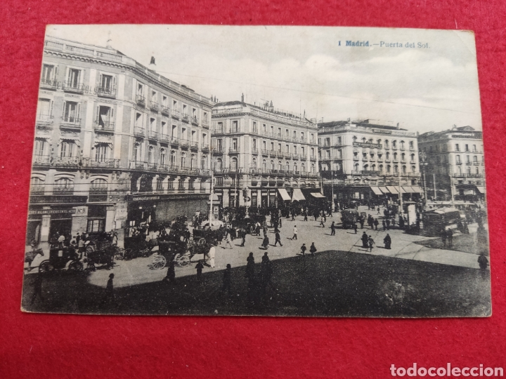 Postales: Postal Madrid puerta del Sol - Foto 1