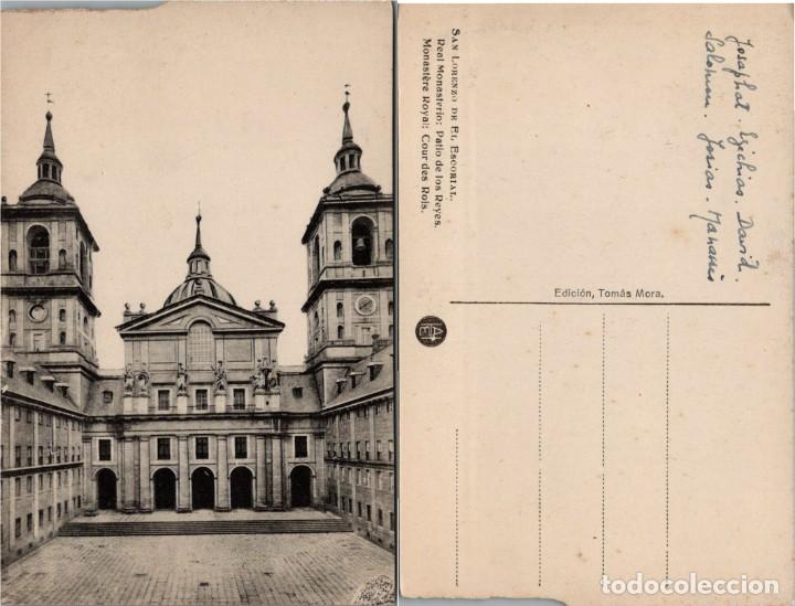 Postcards: San Lorenzo de El Escorial - Real Monasterio: Palacio de los Reyes - Ed. Tom&aacute;s Mora - 137x89mm.
