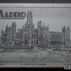 Postales: MADRID, CARPETA CON 10 POSTALES EN ACORDEÓN EDITADA POR F. MOLINA, VER FOTOS Y COMENTARIOS. Lote 351312574