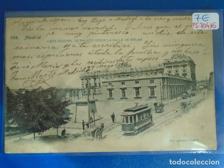 Postales: (PS-70416)POSTAL DE MADRID-VISTA GENERAL DEL PALACIO DESDE LA CALLE BAILEN.FOTO LACOSTE
