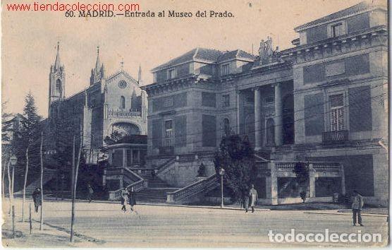 Postales: Madrid.- Entrada al Museo del Prado - Foto 1