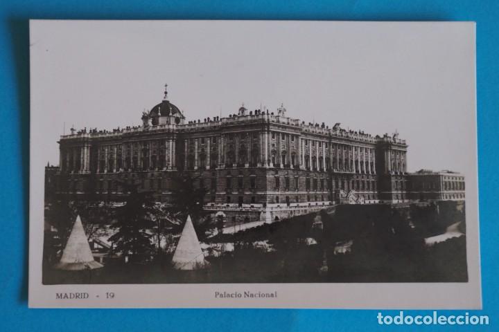 Postales: POSTAL DE MADRID: PALACIO NACIONAL - Foto 1