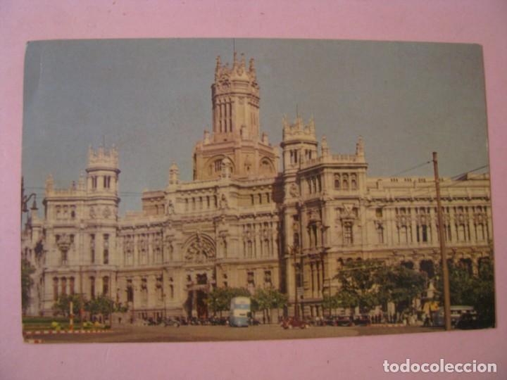 Postales: POSTAL DE MADRID. EL PALACIO DE COMUNICACIONES. MAYFE. - Foto 1
