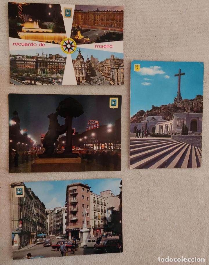 Postales: POSTALES DE MADRID. MONUMENTOS Y CALLES. - Foto 1
