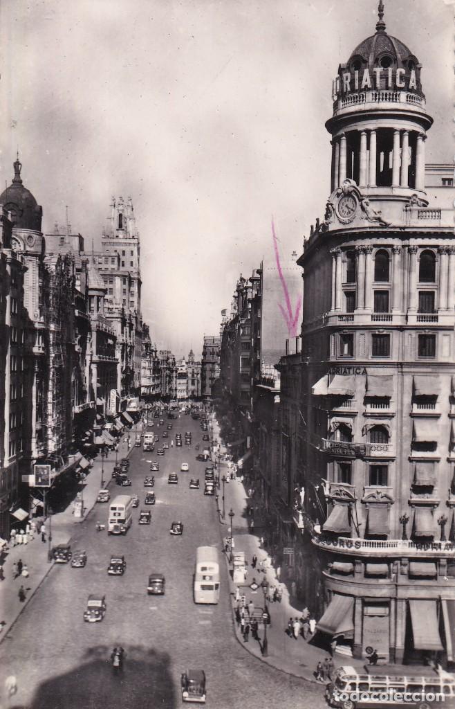 Postales: MADRID - AVENIDA DE JOS&Eacute; ANTONIO - Foto 1