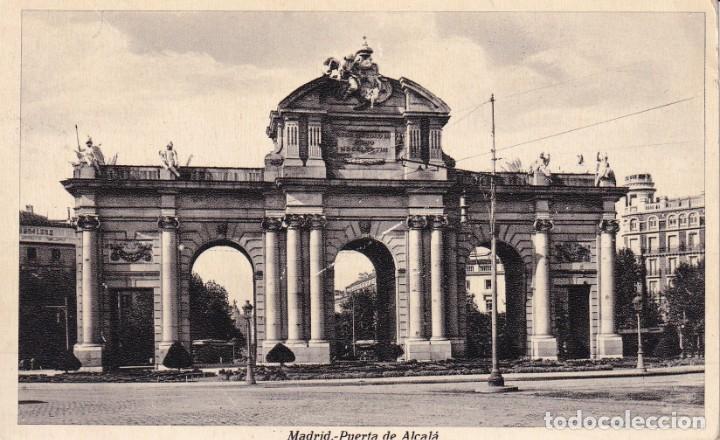 Postales: MADRID - PUERTA DE ALCAL&Aacute; - Foto 1