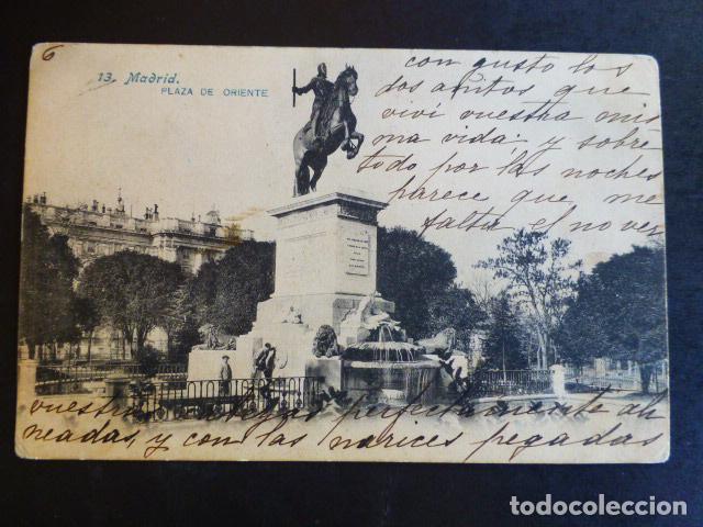 Postales: MADRID PLAZA DE ORIENTE - Foto 1
