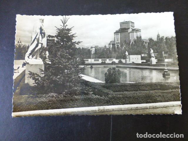 Postales: MADRID PALACIO REAL JARDINES - Foto 1