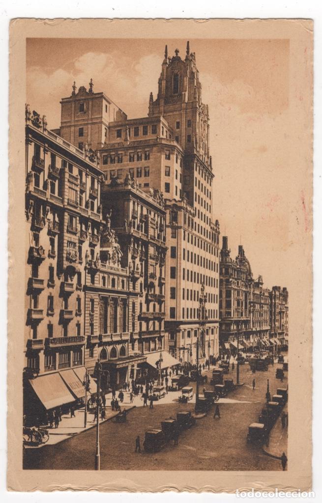 Postales: 1932 Tarjeta Postal Edificio Compa&ntilde;&iacute;a Telefonica - Foto 1