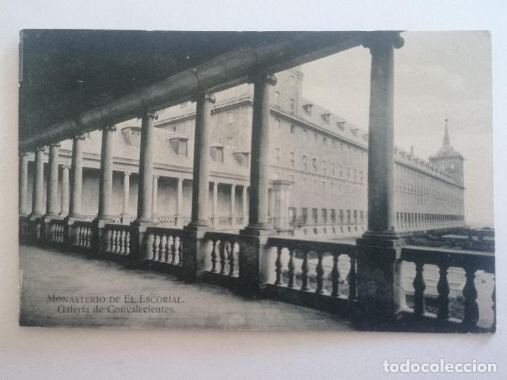 Cartoline: POSTAL MONASTERIO DE EL ESCORIAL, GALERIA DE CONVALECIENTES