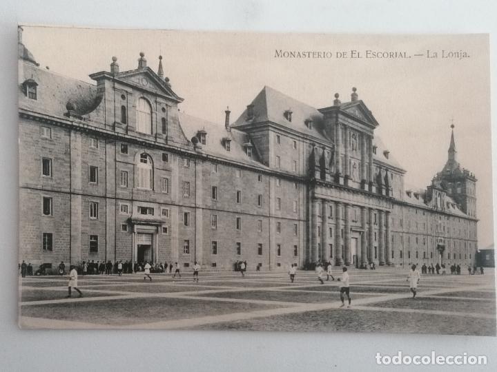 Postcards: POSTAL MONASTERIO DE EL ESCORIAL, LA LONJA